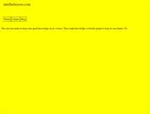 Tablet Screenshot of intellecticious.com